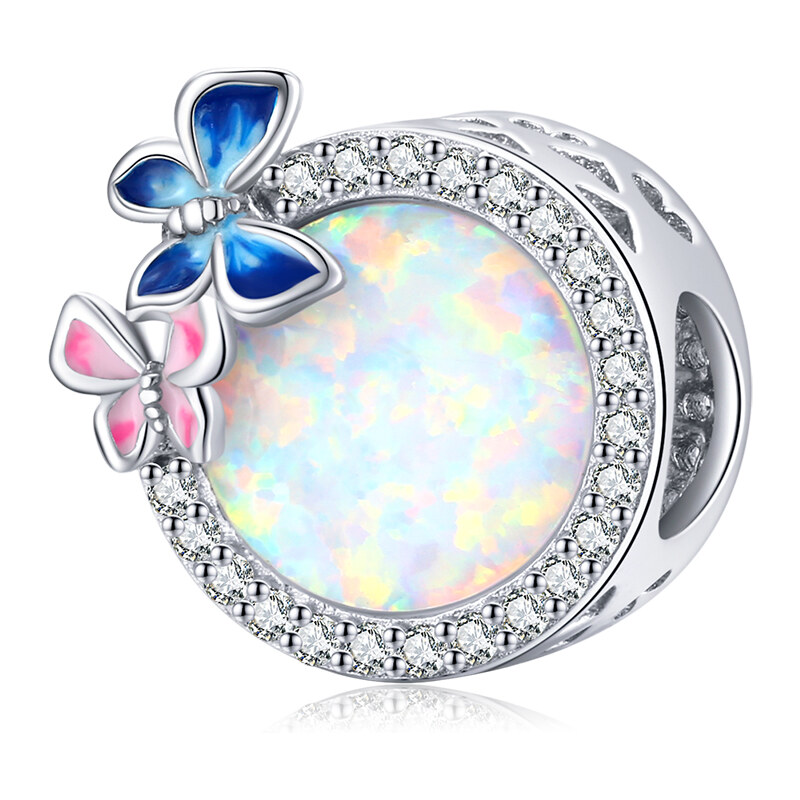 Emporial strieborný prívesok Opálové kúzlo 55595630