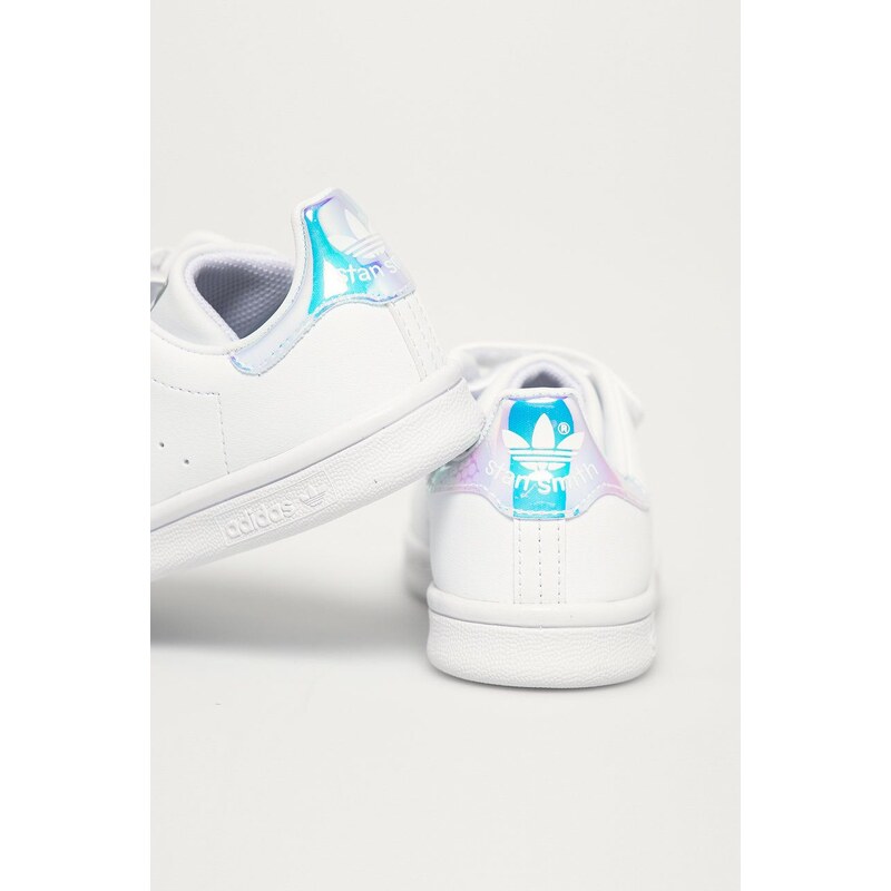 Detské topánky adidas Originals FX7539 biela farba