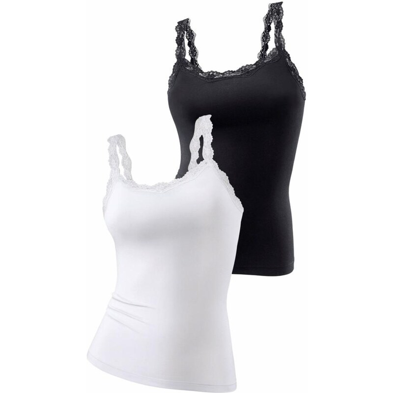 LASCANA Tielko čierna / biela 54221280