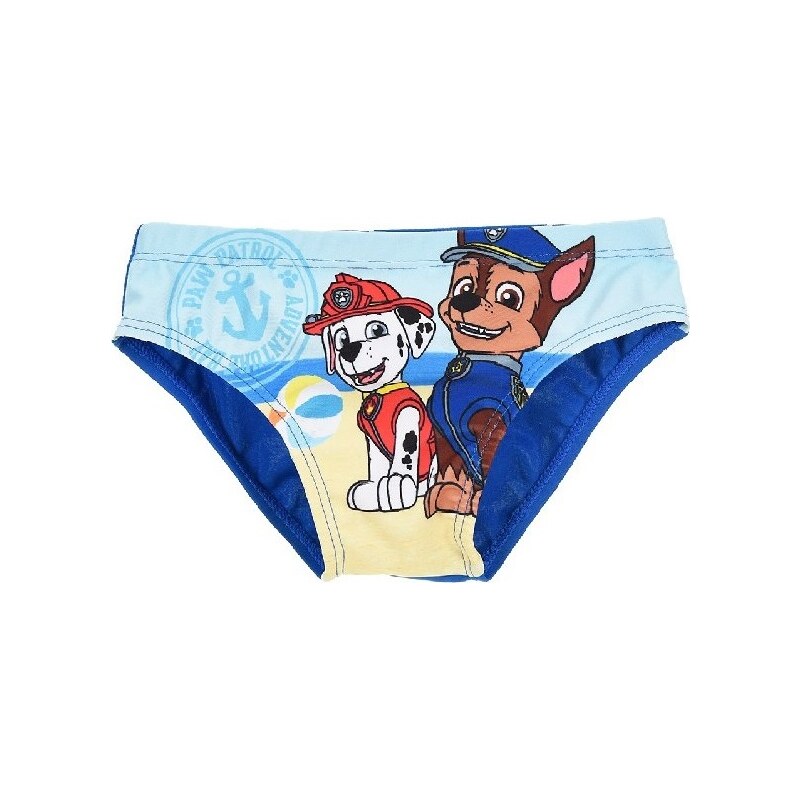 Chlapčenské plavky Paw Patrol - modré 23441561