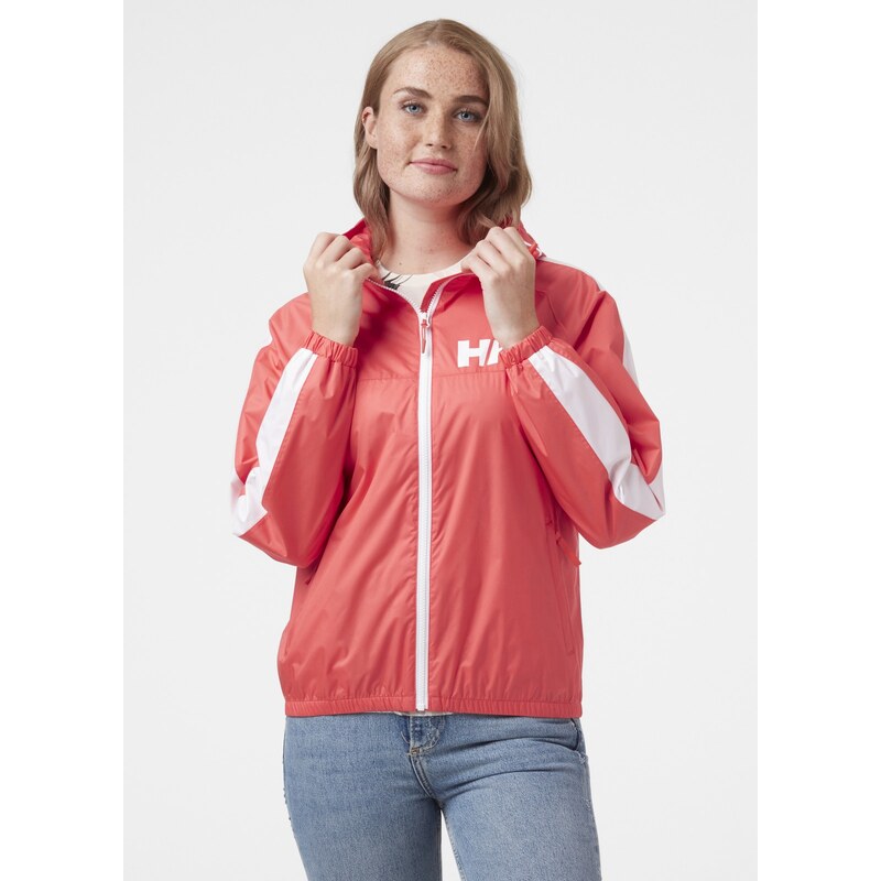 Helly Hansen W VISTA PACKABLE JACKET HOT CORAL 23443833