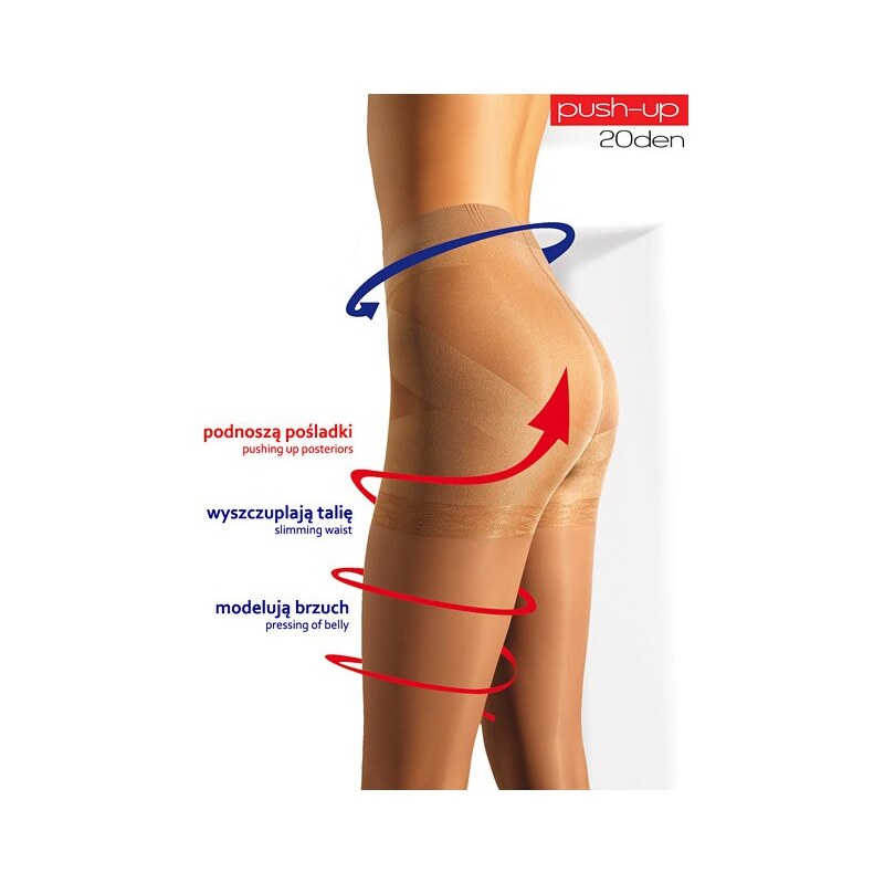 Formujúce pančuchy Mona Push-Up 20 den 34143691