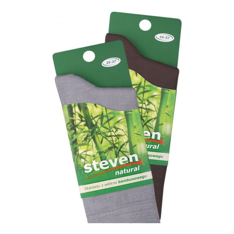 Pánske bambusové ponožky Steven Natural Bambus art.086 53434301