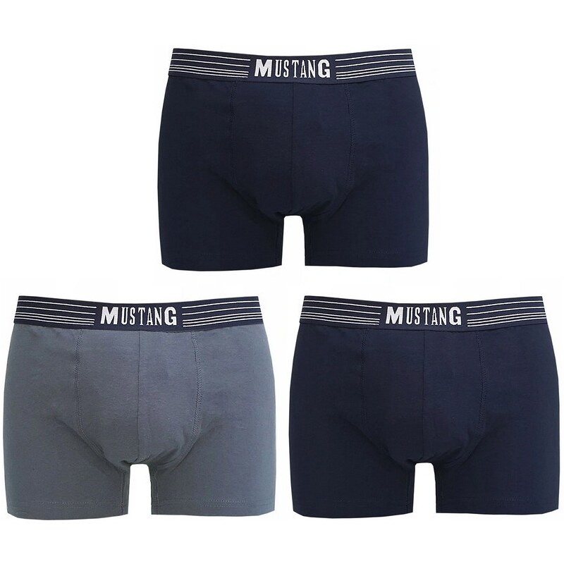 Pánske boxerky 3 kusy Mustang 4046-1003 53436855
