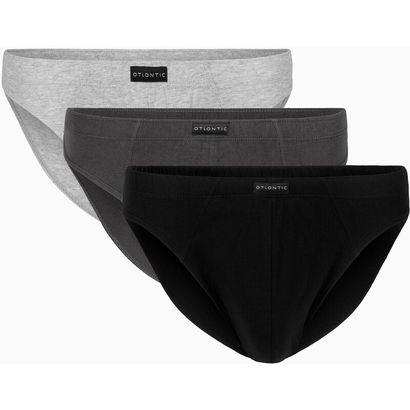 3 pack pánskych slipov Atlantic 3BMP-322 55846451