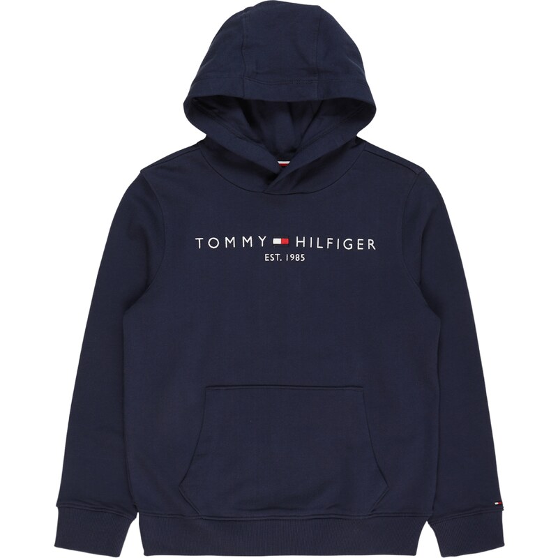 TOMMY HILFIGER Mikina námornícka modrá / svetločervená / biela 25430220