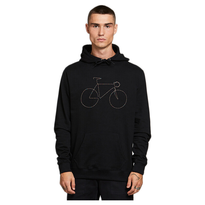 Dedicated Hoodie Falun Rainbow Bicycle Black 65395900