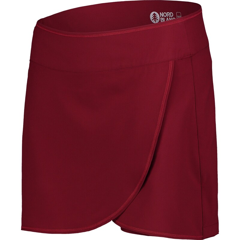 Nordblanc Červená dámska športová šortko-sukňa SOPHISTICATED