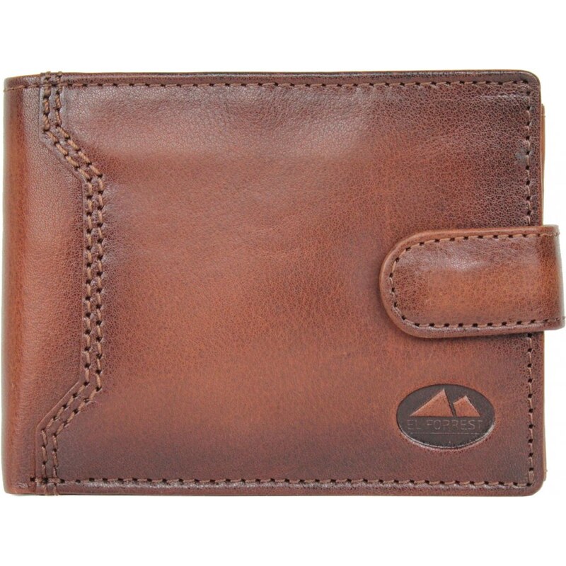 El Forrest Pánska kožená peňaženka El Forrest 892-29 RFID hnedá 23631497