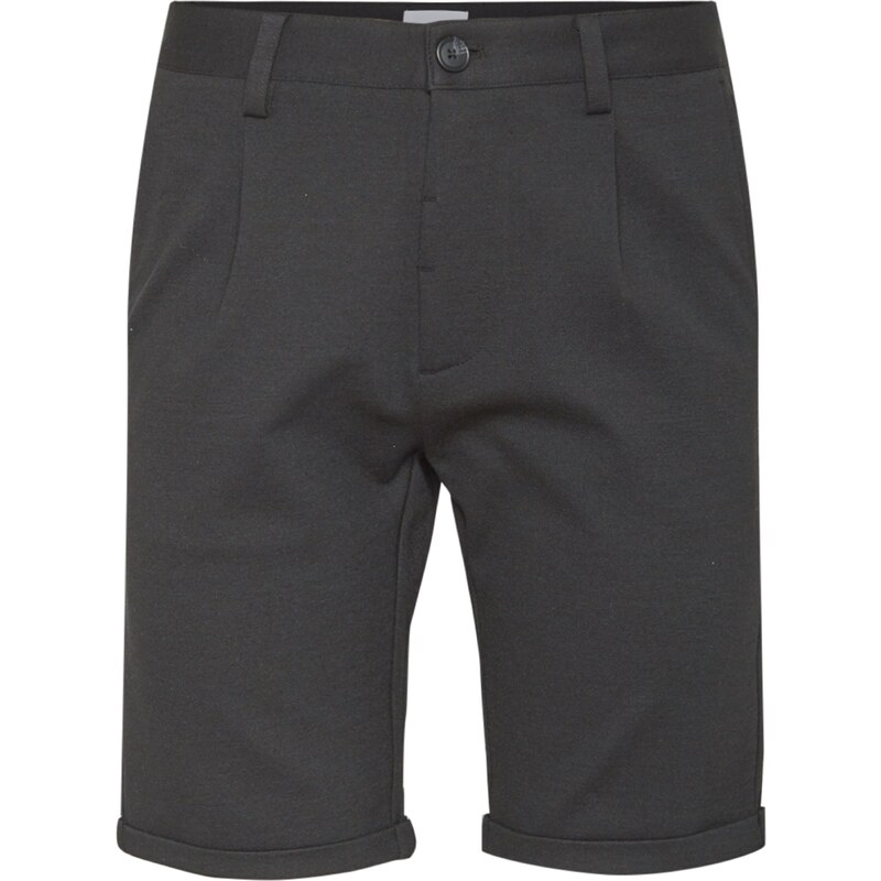 Lindbergh Plisované nohavice čierna melírovaná 50363853