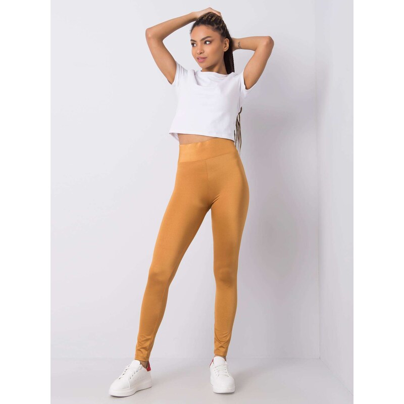 RUE PARIS Leggings-1000-LG-3103.11X-dark yellow 64687970