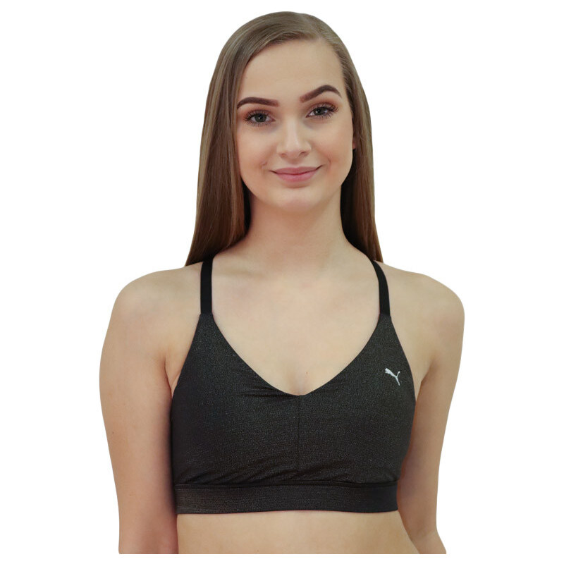 Dámska športová podprsenka Puma čierna (519577 01) 27933513