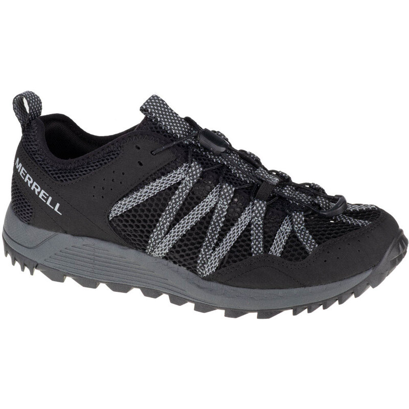 Čierne trekingové topánky Merrell Wildwood Aerosport J036109 50358480