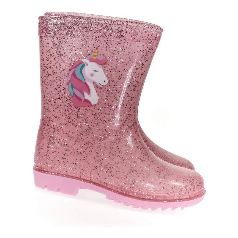JOHN-C Detské ružové gumáky UNICORN 30-35 23718651
