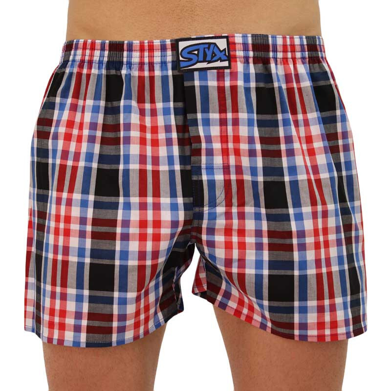 Pánske trenky Styx klasická guma viacfarebné (A837) 23387910