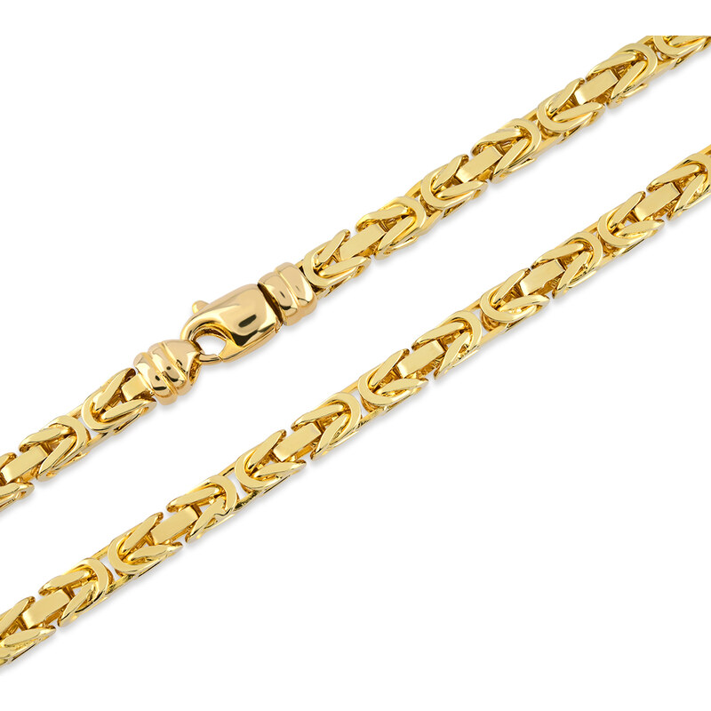 Lillian Vassago Zlatá plná retiazka Kráľovský vzor LLV01-GCH005 55565122