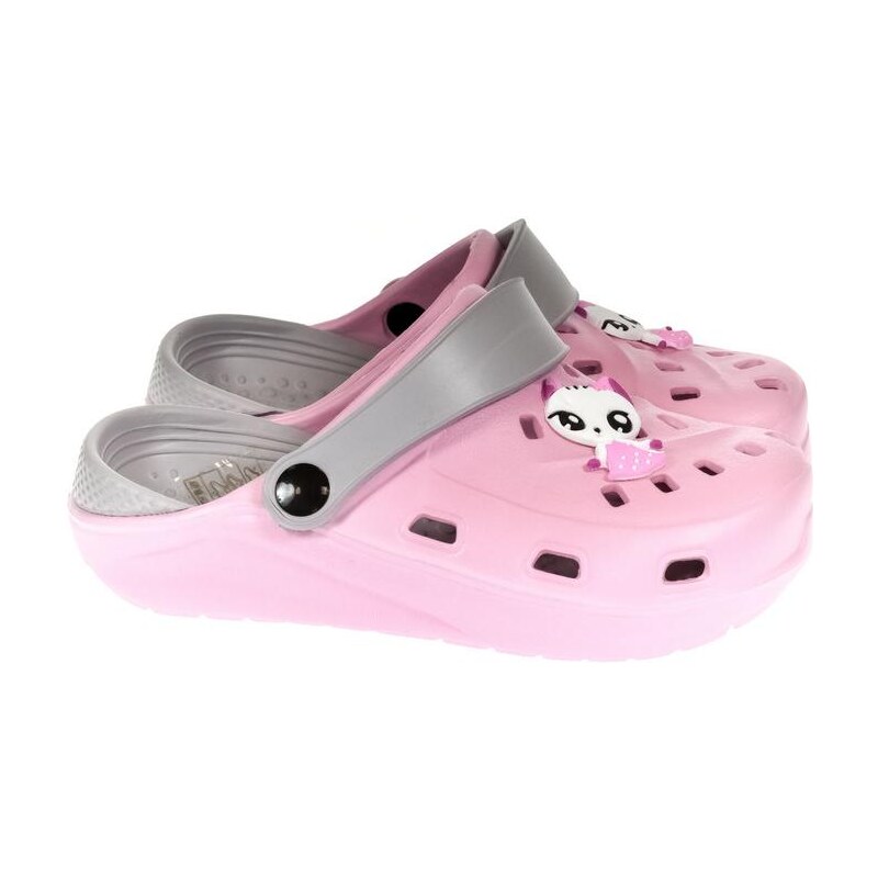 JOHN-C Detské ružové crocsy ELLI 24-29 51194928