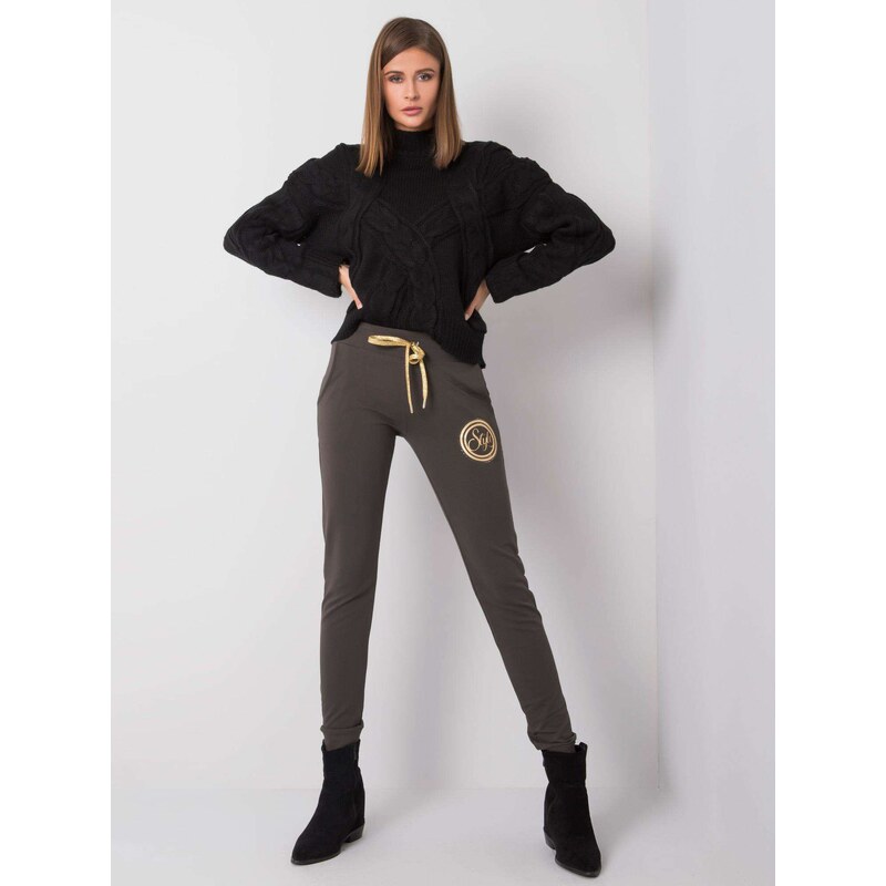 RELEVANCE Sweatpants-RV-DR-5992.71-dark khaki 64682213