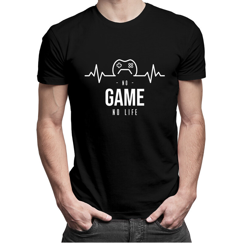 E-shop Garibald No game no life - Pánske tričko s potlačou