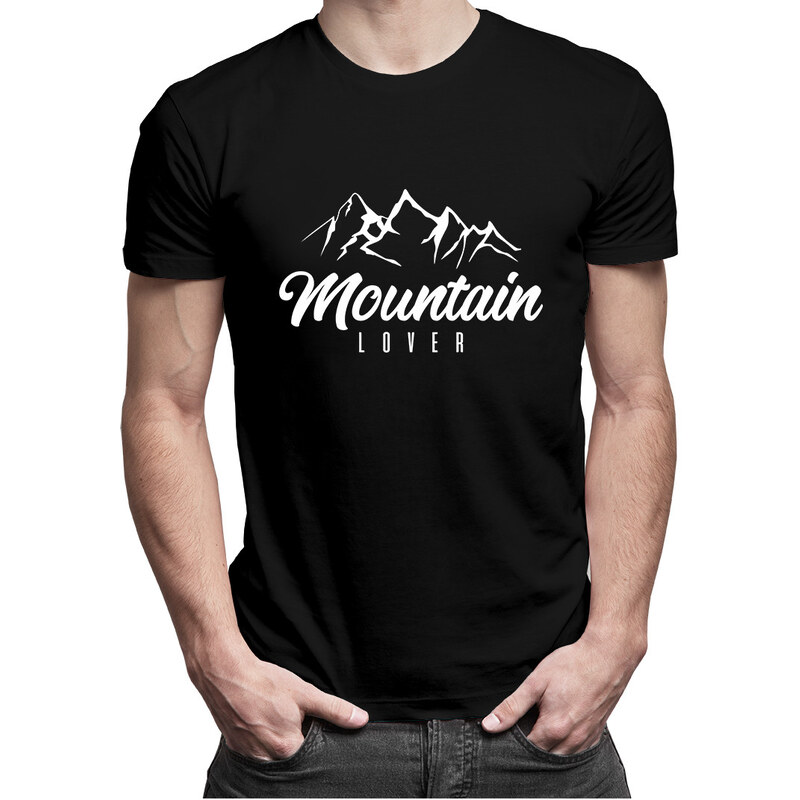 E-shop Garibald Mountain Lover - Pánske tričko s potlačou