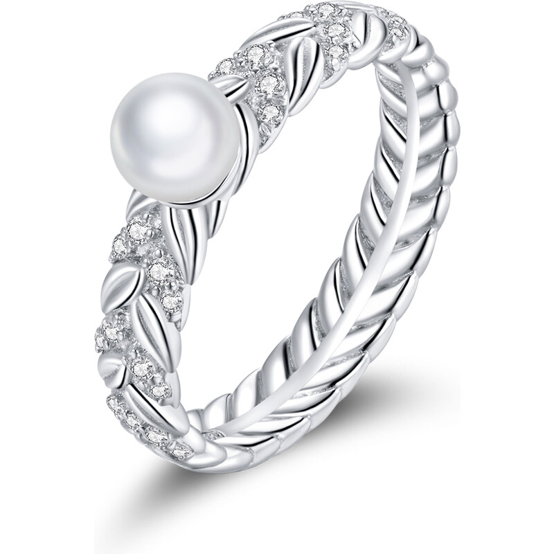 Olivie Strieborný prsteň s PERLOU 5131 23901378