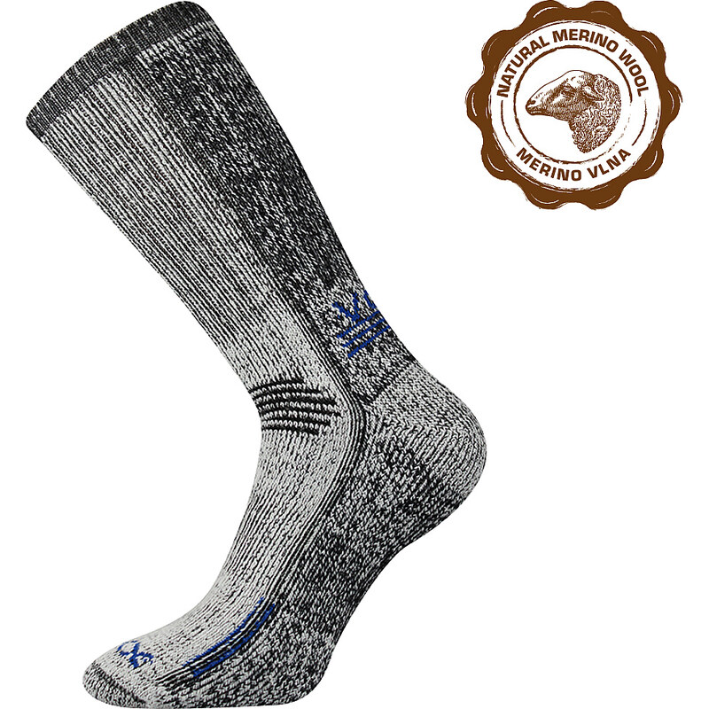 ORBIT extra teplé vlnené merino ponožky VoXX Modrá 35-38 1 pár 26458627
