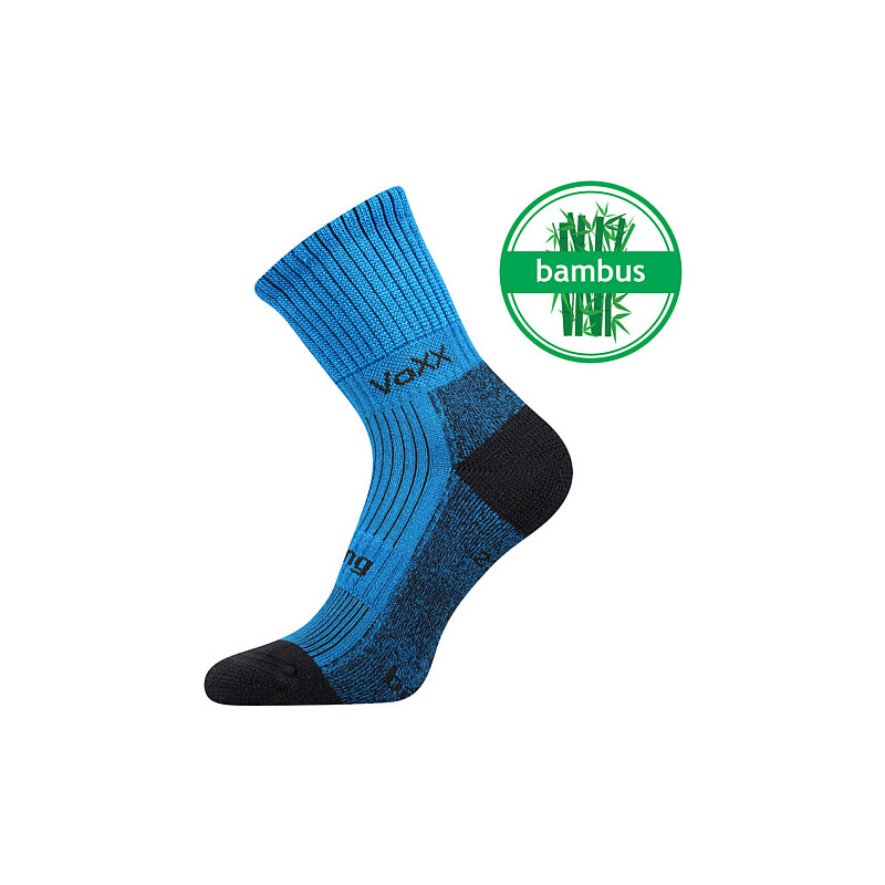 BOMBER COLOR bambusové zosilnené ponožky VoXX Modrá 35-38 1 pár 43335130