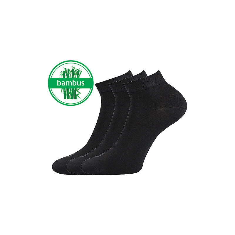 DESI bambusové antibakteriálne ponožky Lonka Čierna 43-46 3 páry 26458907