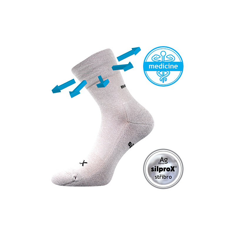 ENIGMA antibakteriálne zdravotné ponožky so striebrom VoXX