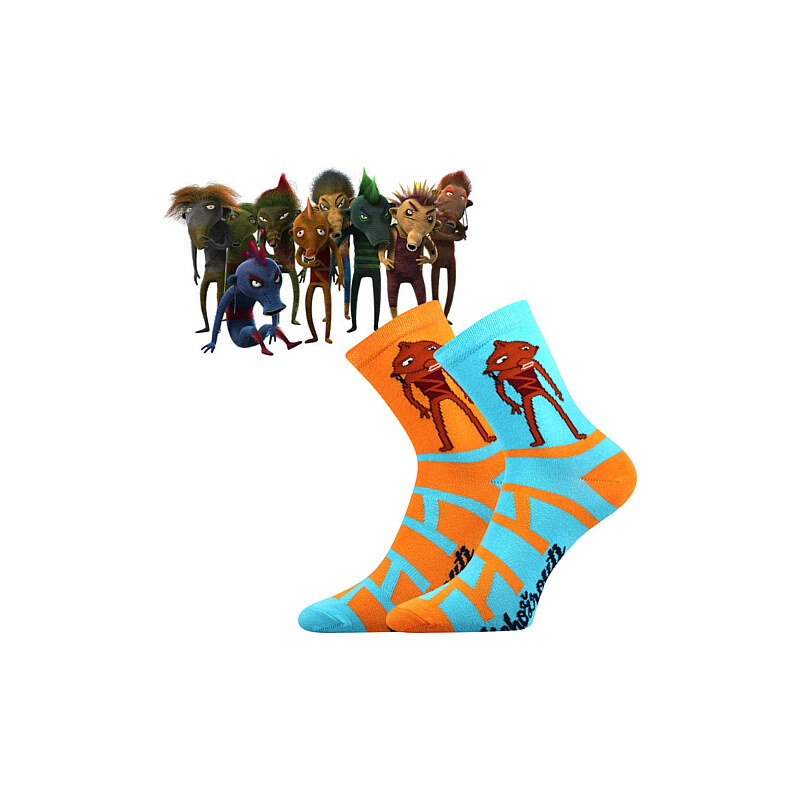 Boma REZEK - farebné ponožky k filmu Lichožrouti