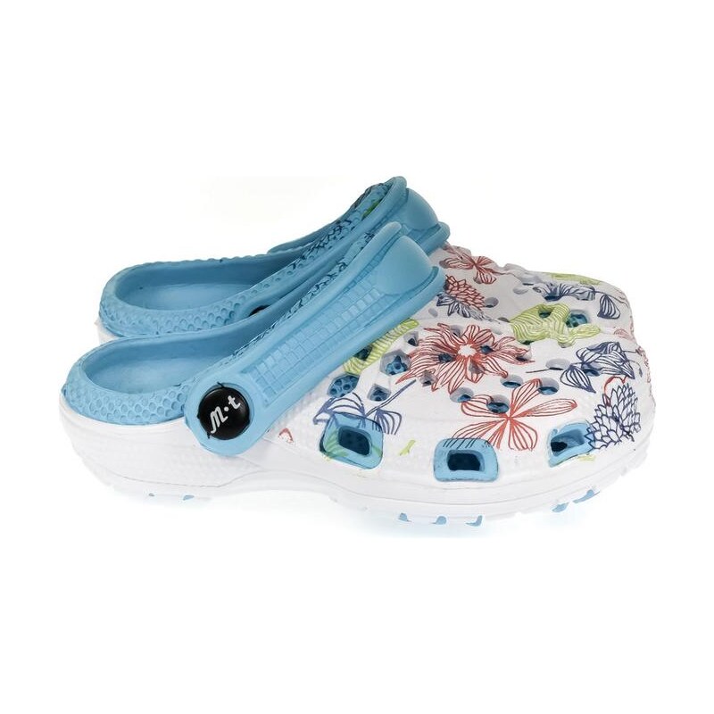 JOHN-C Detské svetlo-modré crocsy LILLI 23894545