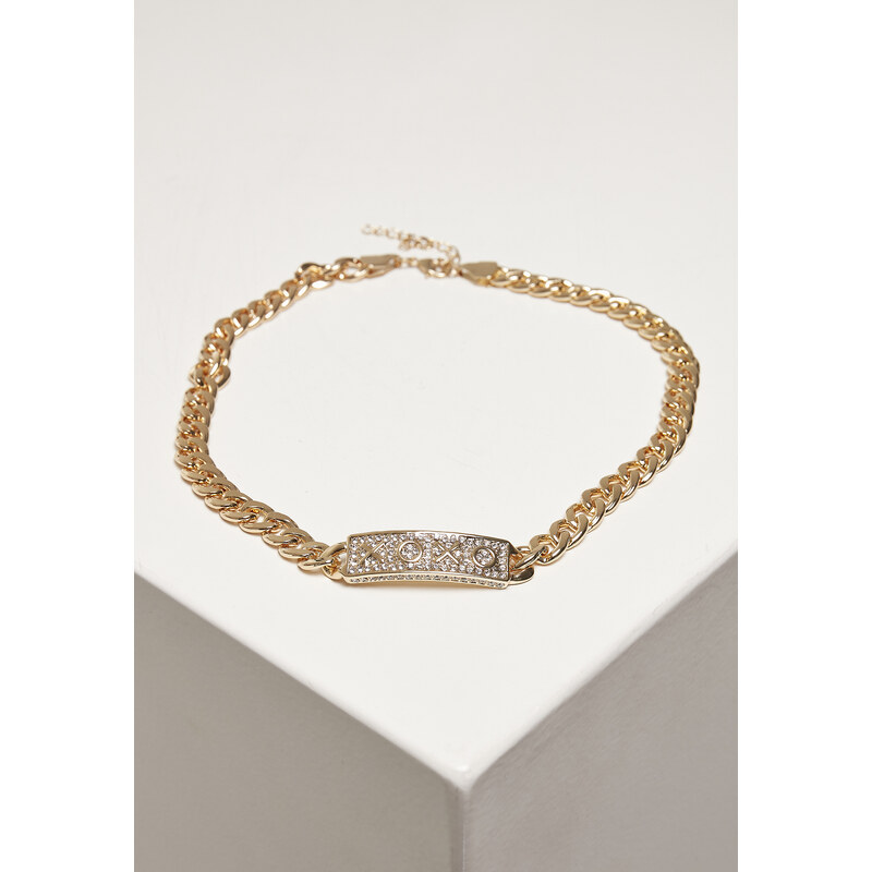 Urban Classics Zlatý náhrdelník XOXO 50503318