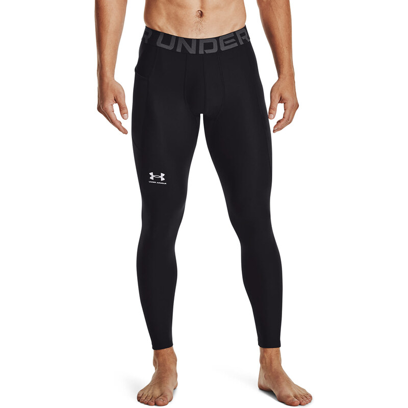 Legíny Under Armour Hg Armour Leggings Black/ White S 54959505