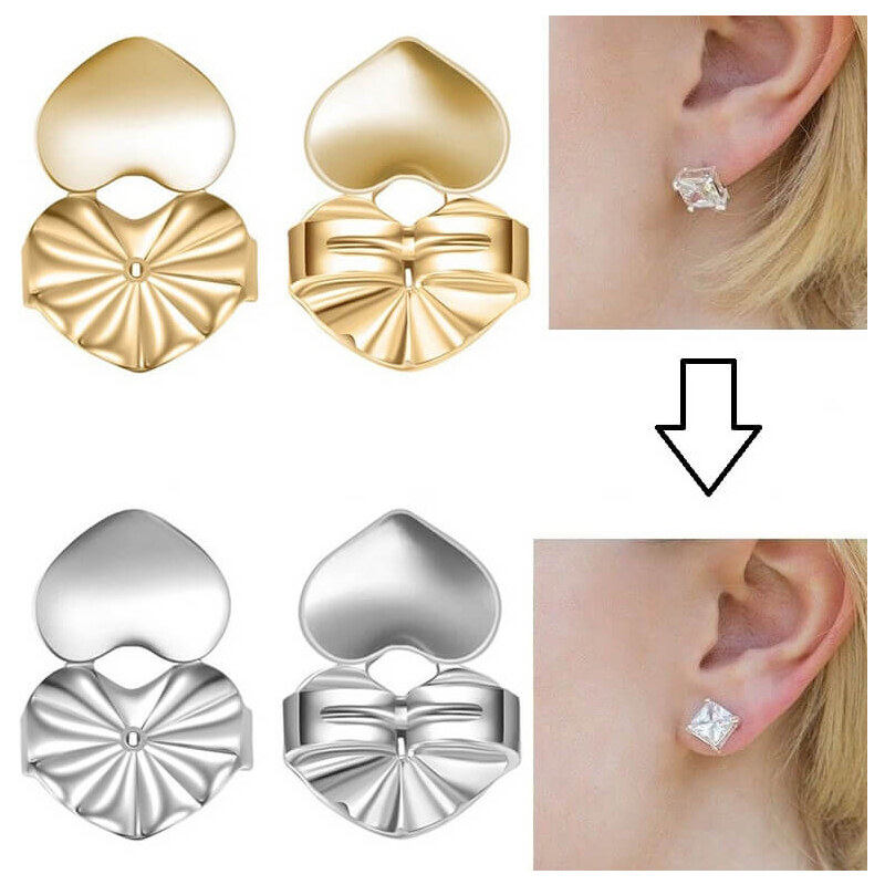 Troli Uzáver na náušnice MASIVE SECURITY - 1 pár Rose Gold 66581991