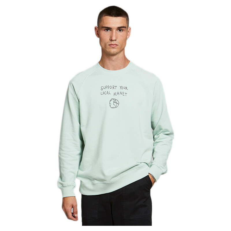 Dedicated Sweatshirt Malmoe Local Planet Mint 65395949