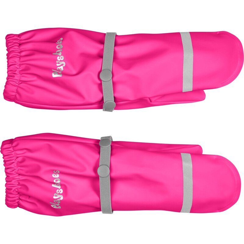 PLAYSHOES Rukavice sivá / tmavoružová 65641403