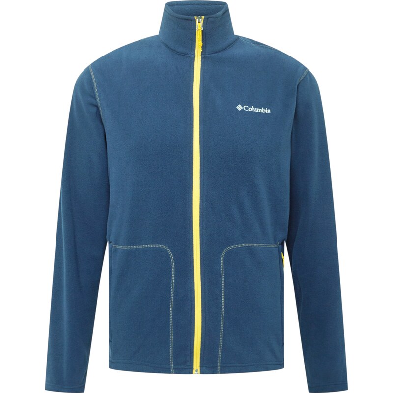 COLUMBIA Funkčná flisová bunda Fast Trek námornícka modrá / žltá 68159548