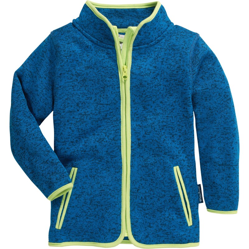 PLAYSHOES Flisová bunda kráľovská modrá / neónovo modrá 53493278