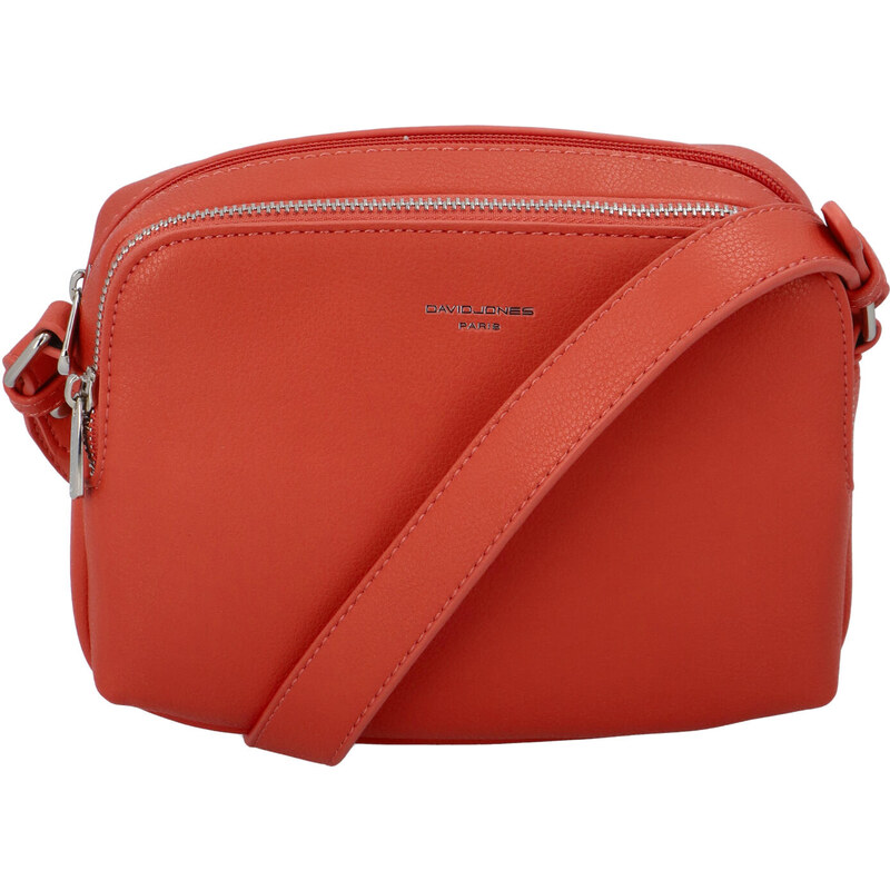 Dámska crossbody kabelka pastelovo červená - David Jones Beatrio 65431390