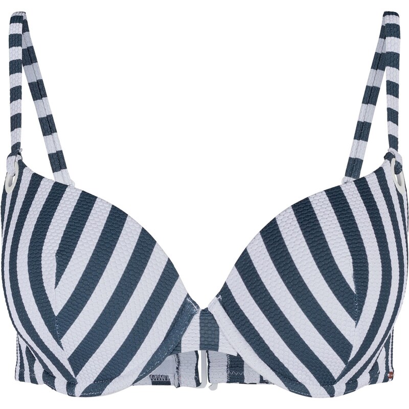 Skiny Bikinový top Surf Girl tmavomodrá / biela 54224735