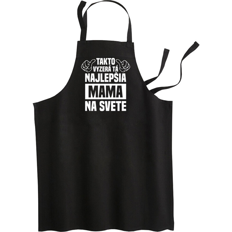 E-shop Garibald Takto vyzerá tá najlepšia mama na svete - zástera s
