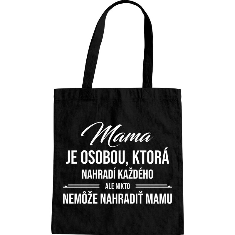 Garibald Mama je osobou, ktorá nahradí každého - taška s potlačou 60822696