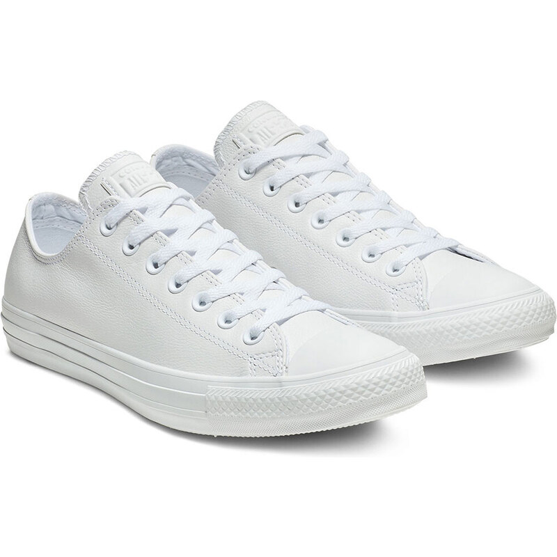 Converse Chuck Taylor All Star Mono Leather White - Detské - Tenisky 66355937