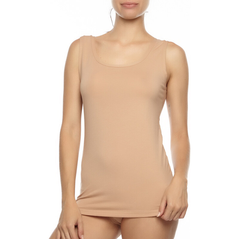 Cotonella Bio bavlnená spodná košieľka Purity so širokými ramienkami 29062539