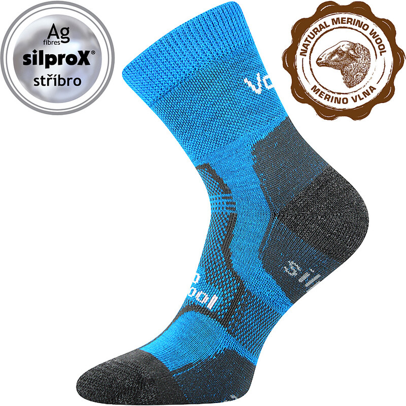 GRANIT funkčné merino vlnené ponožky VoXX Modrá 39-42 1 pár 49446074