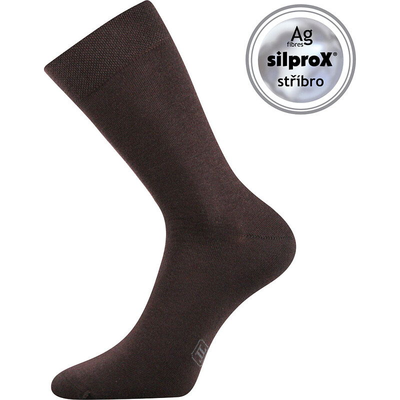 DECOLOR spoločenské ponožky Lonka Hnědá 43-46 1 pár 26458754