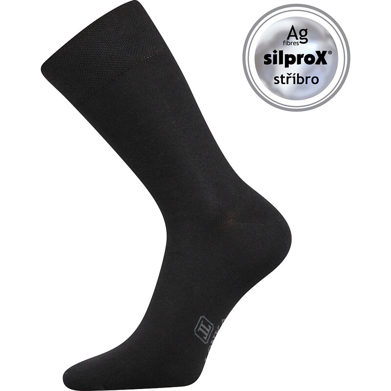 DECOLOR spoločenské ponožky Lonka Čierna 43-46 1 pár 26251801