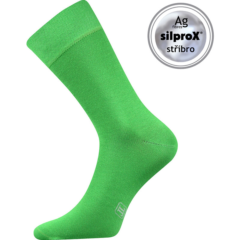 DECOLOR spoločenské ponožky Lonka Sv. zelená 39-42 1 pár 26458763