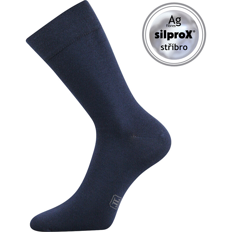 DECOLOR spoločenské ponožky Lonka Tm. modrá 43-46 1 pár 26458764