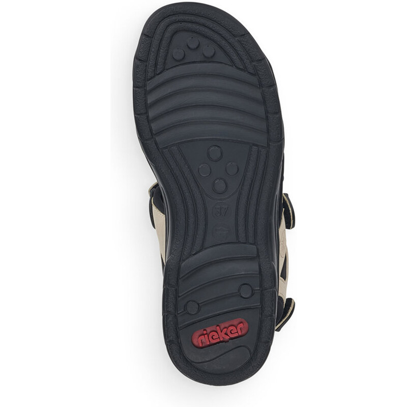 Dámske sandále RIEKER 64582-60 béžová S4